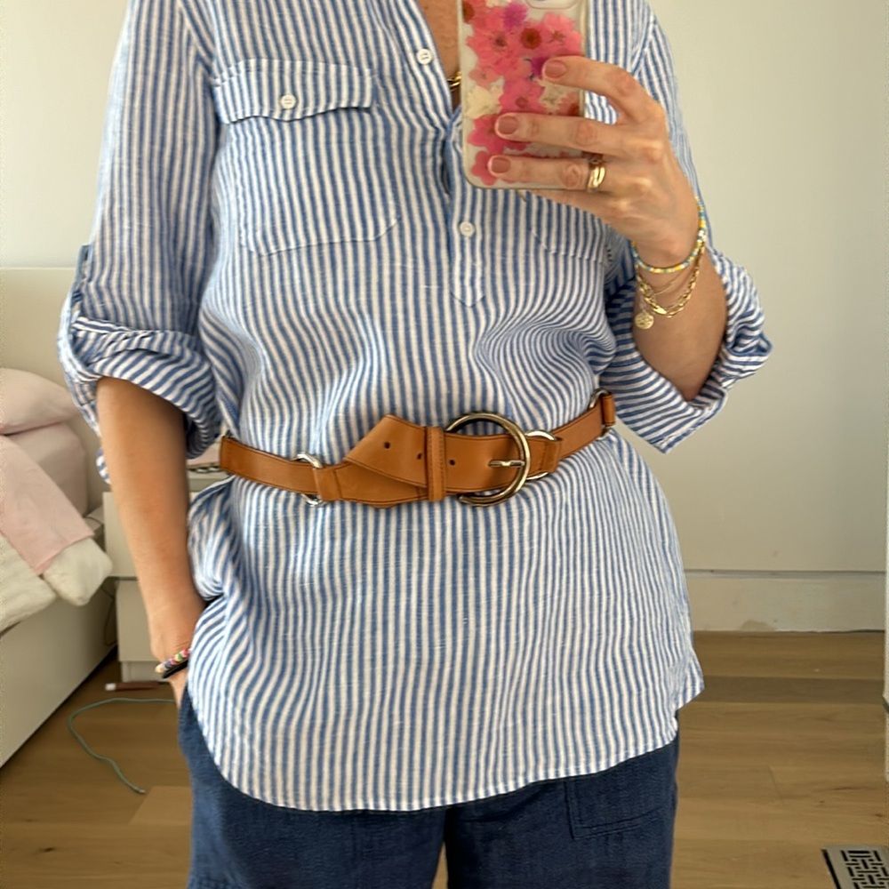 FURLA leather belt